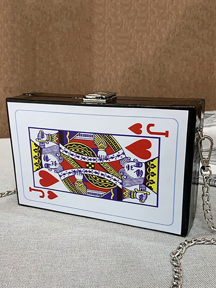Women's Poker Small Box Bag