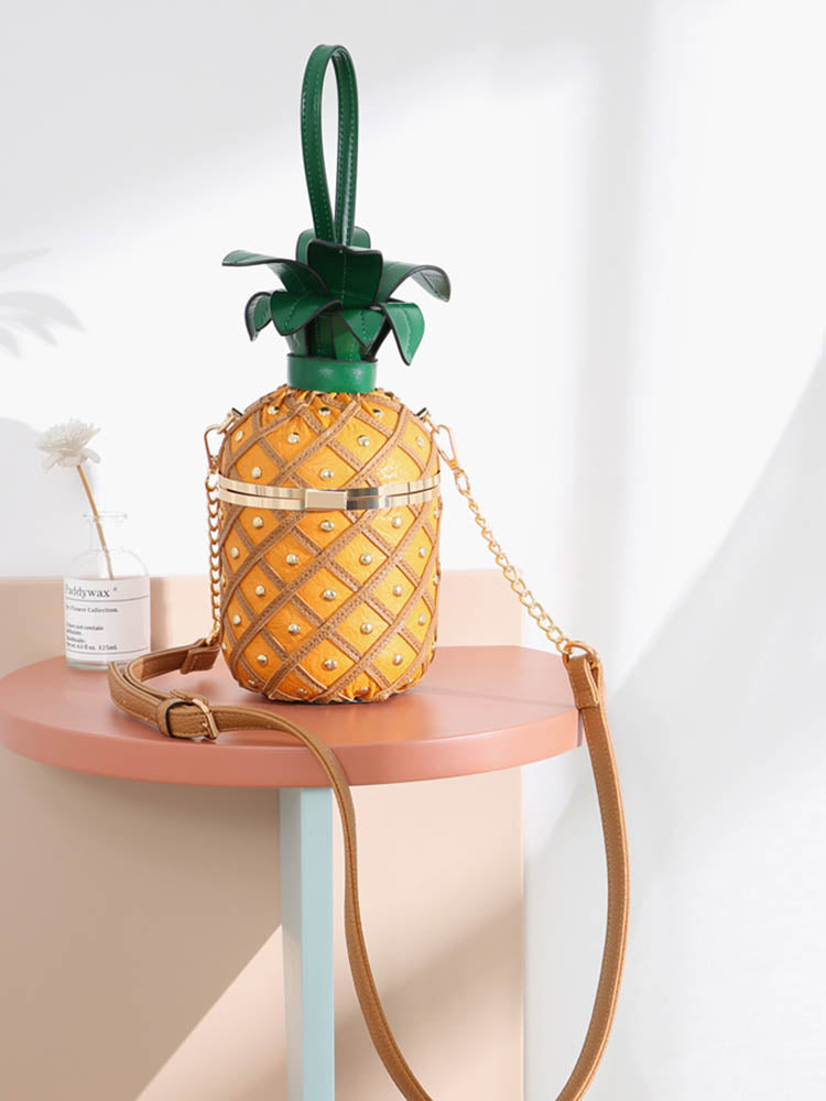 Women's Pineapple Crossbody Bag