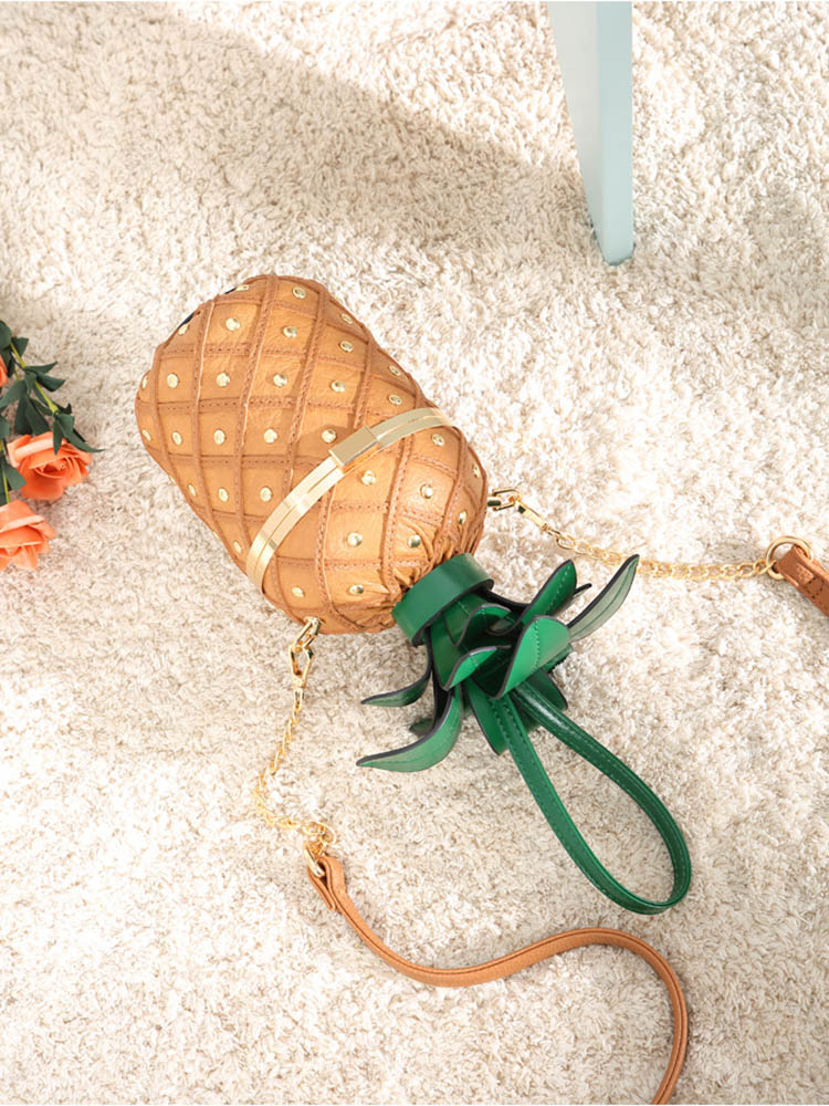 Women's Pineapple Crossbody Bag