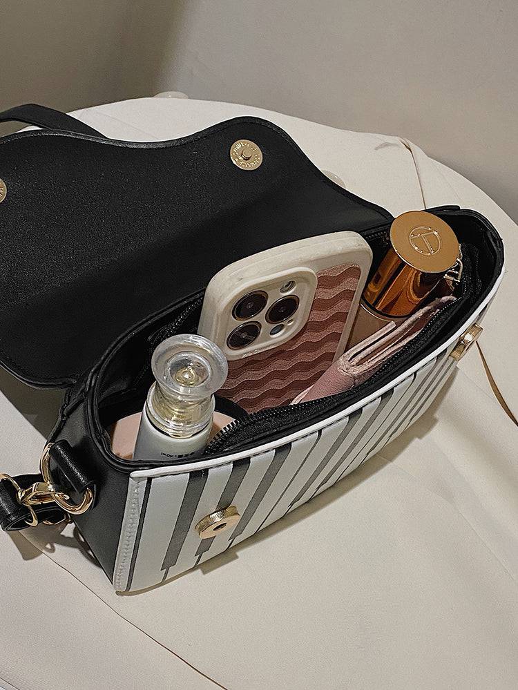 Women's Piano Print Music Embroidered Bag