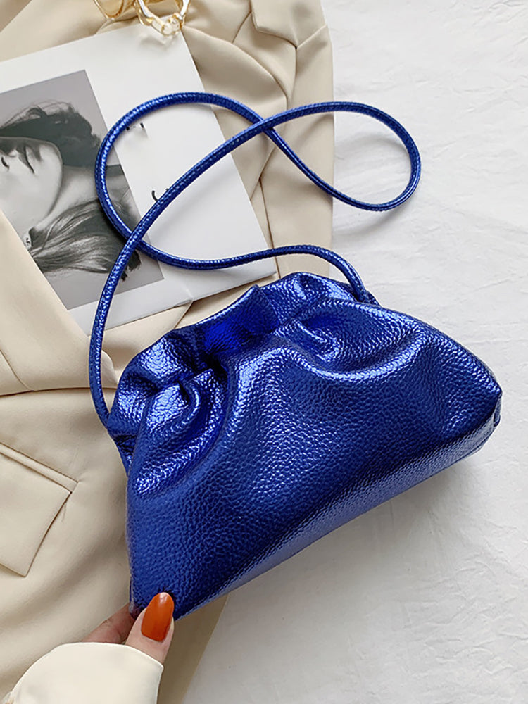 Women's Retro Golden Cloud Shoulder Bag