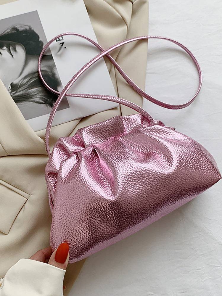 Women's Retro Golden Cloud Shoulder Bag