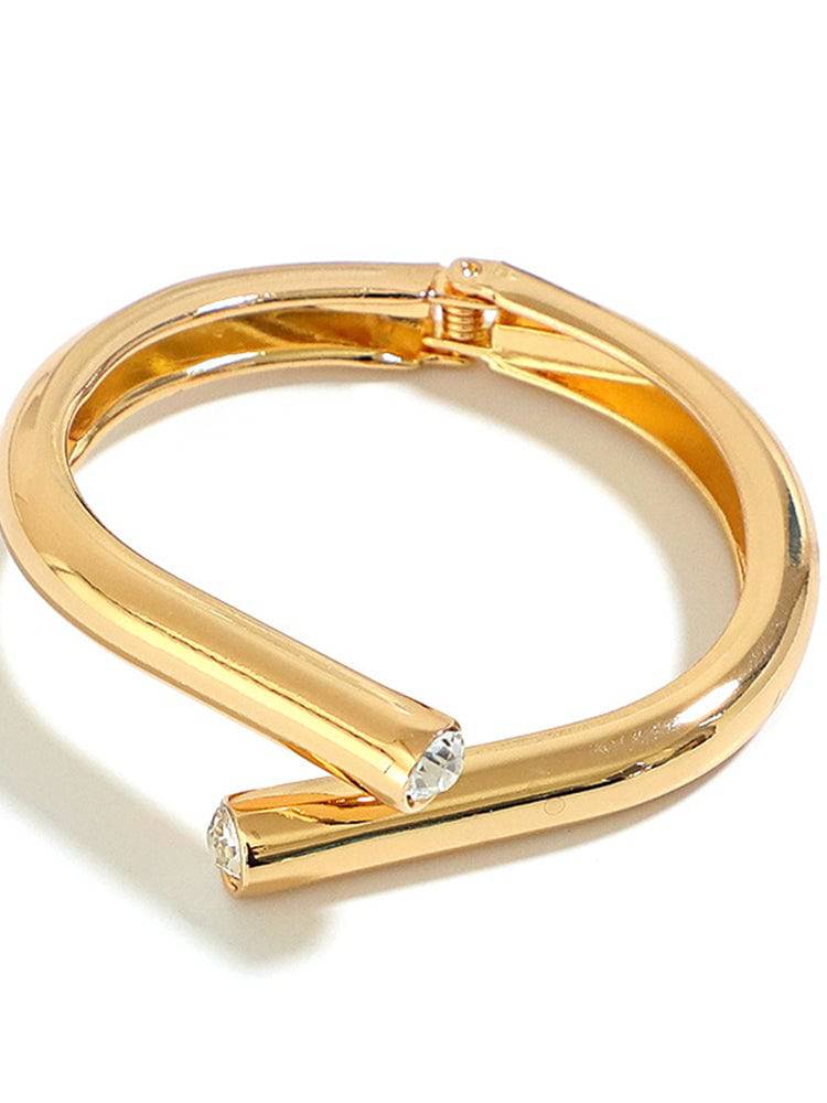 Women's Rhinestone Open Style Bracelet