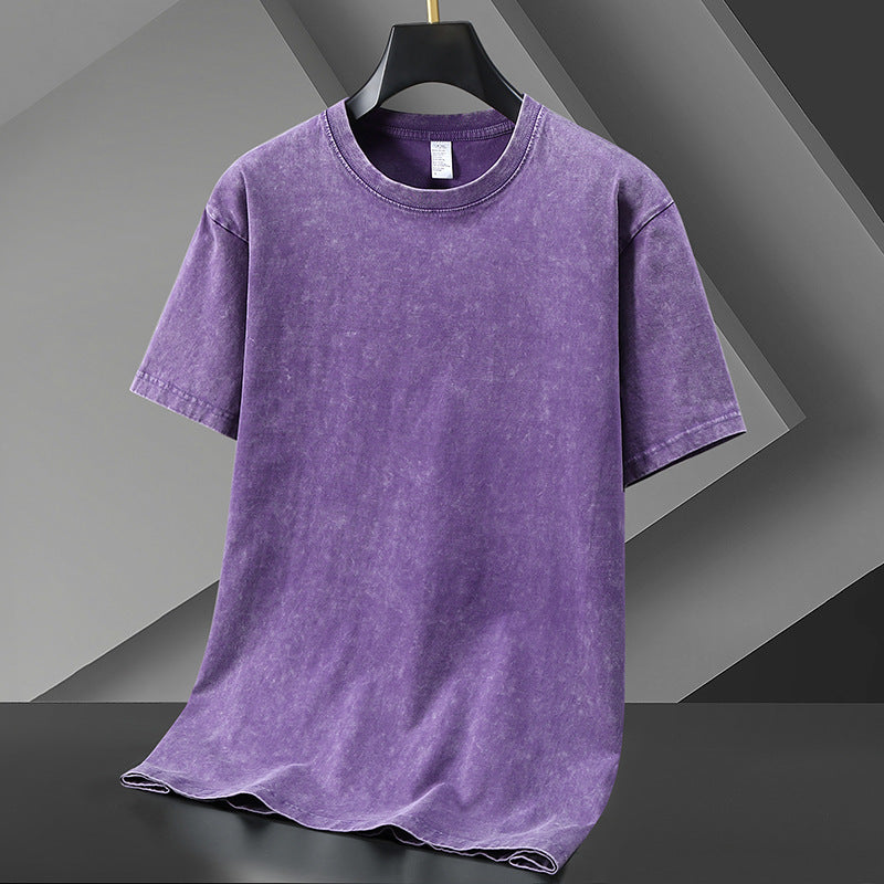 Men's Casual High Quality Cotton Washed T-Shirt