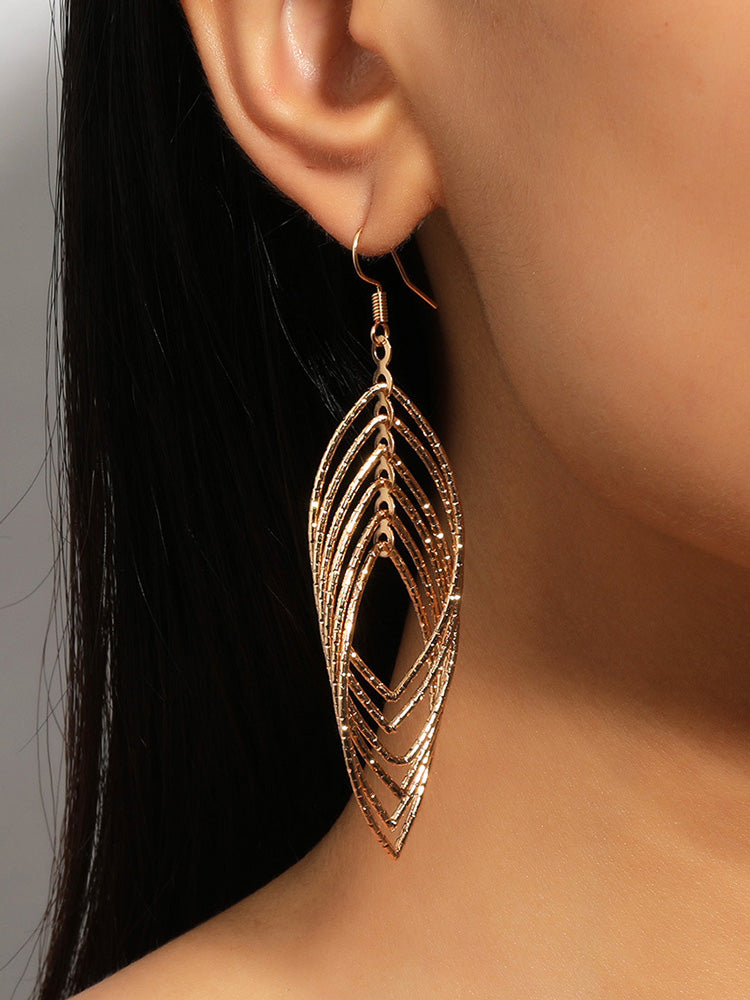 Women's Layered Drop Earrings