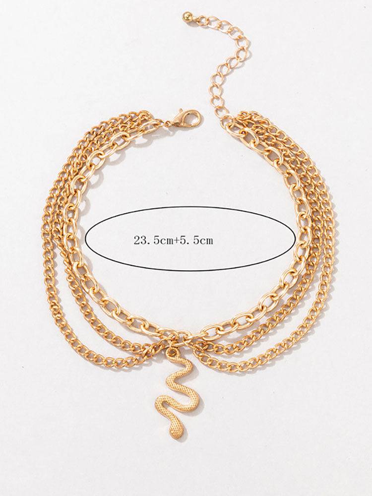 Women's Snake Ankle Bracelet