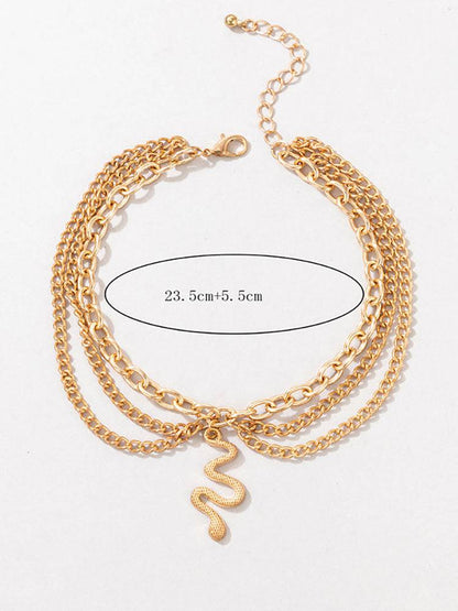 Women's Snake Ankle Bracelet