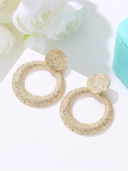 Women's Hoop Retro Earrings