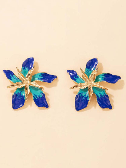 Women's Flower Design Earrings