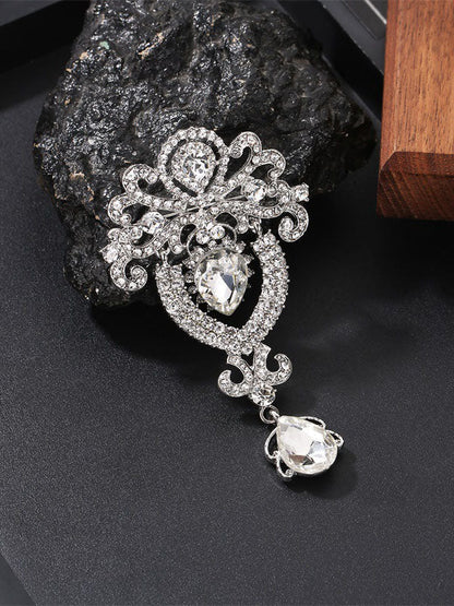 Women's Rhinestone Brooch Pin