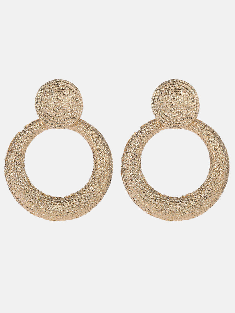 Women's Hoop Retro Earrings