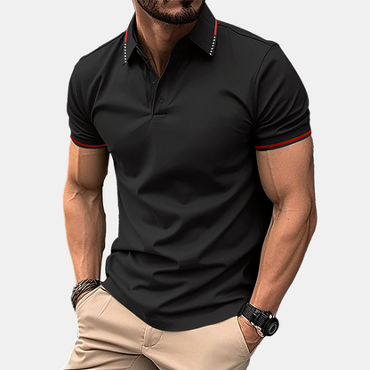 Men's Casual Short Sleeve Polo Shirt