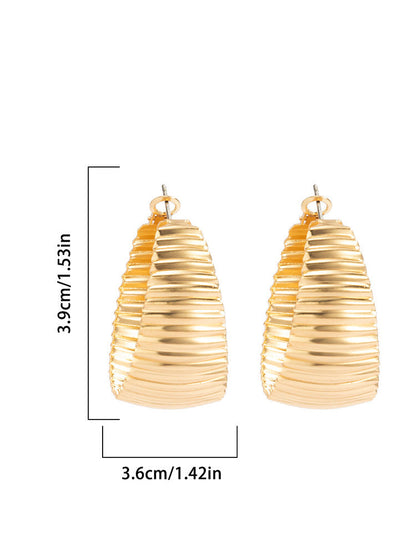 Women's Gold Hoop Earrings