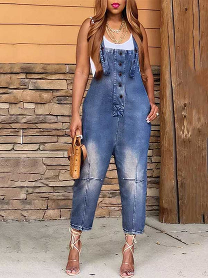 Vintage Denim Overalls