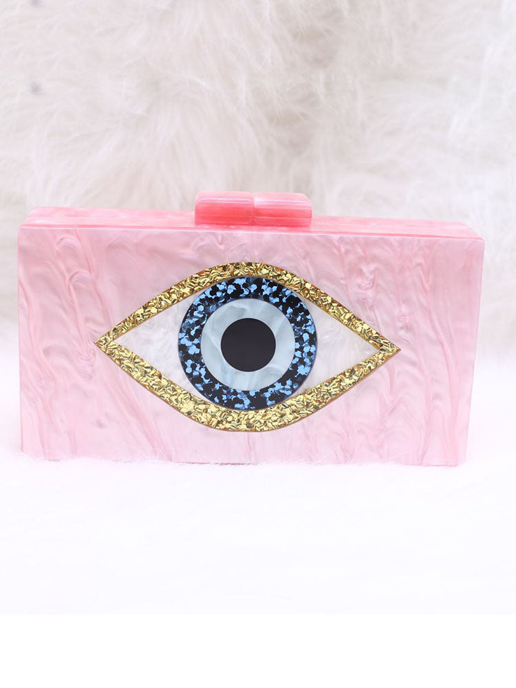 Women's Colorblock Eye Box Bag