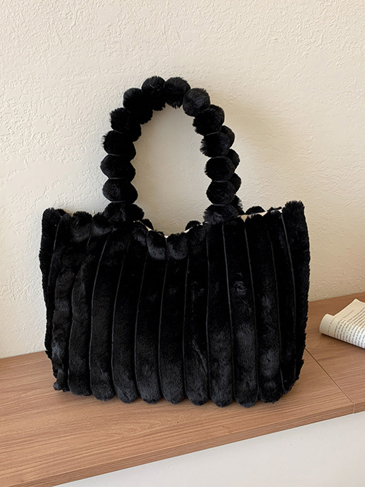 Women's Fluffy Tote Bag