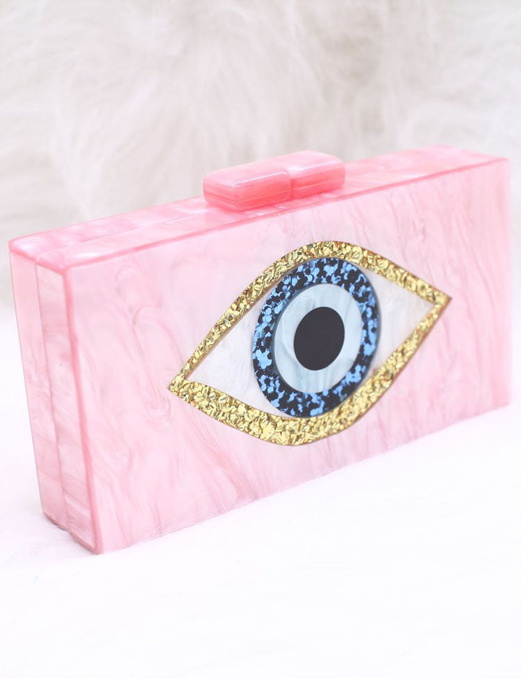 Women's Colorblock Eye Box Bag