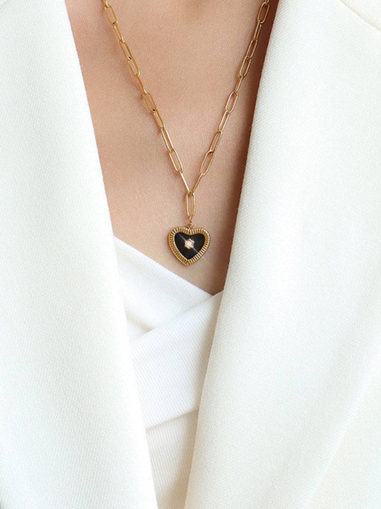 Women's Heart Pendant Necklace