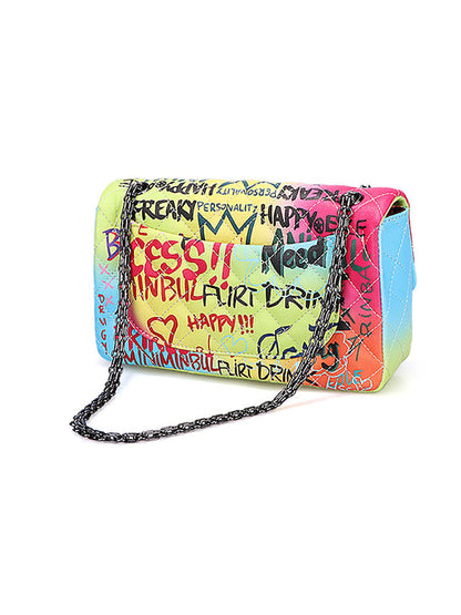 Women's Graffiti Crossbody Bag