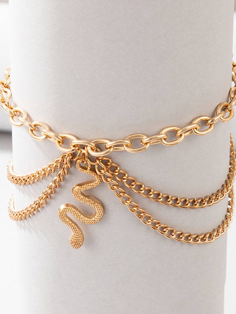 Women's Snake Ankle Bracelet