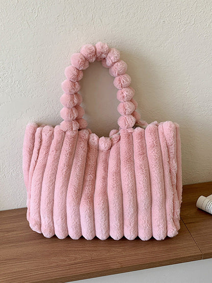 Women's Fluffy Tote Bag