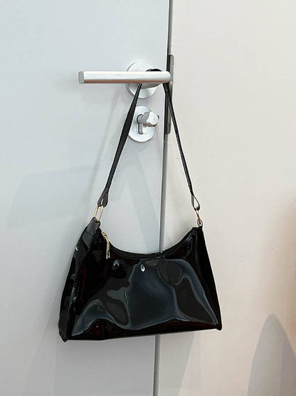 Women's Clear Shoulder Baguette Bag