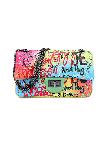 Women's Graffiti Crossbody Bag