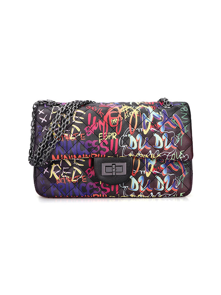 Women's Graffiti Crossbody Bag