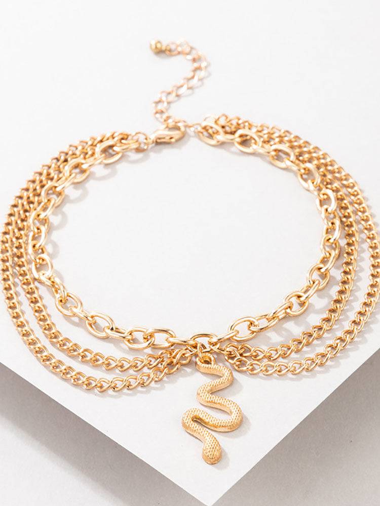 Women's Snake Ankle Bracelet
