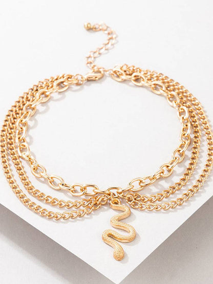 Women's Snake Ankle Bracelet