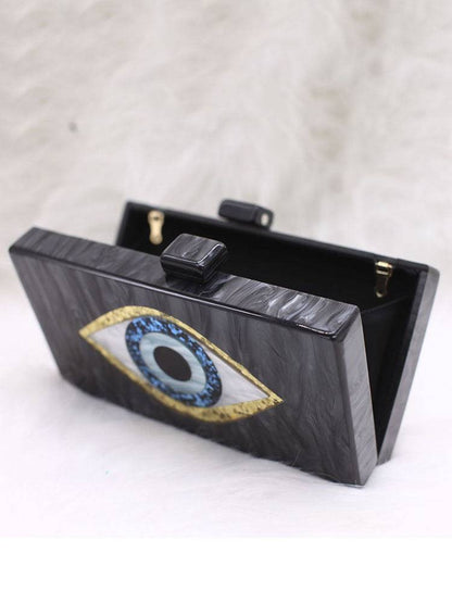 Women's Colorblock Eye Box Bag