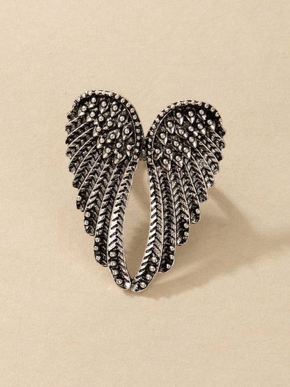 Women's Vintage Angel Wings Ring