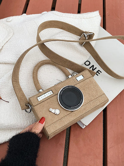 Women's Camera Design Box Bag