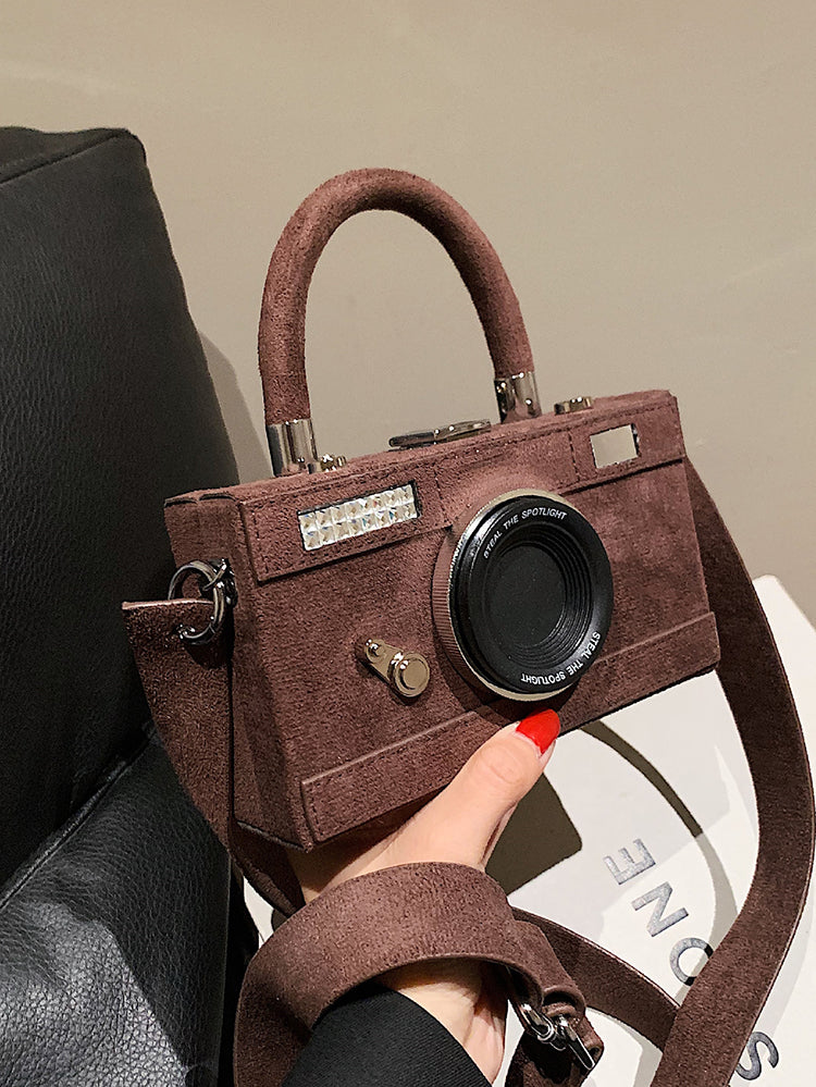 Women's Camera Design Box Bag