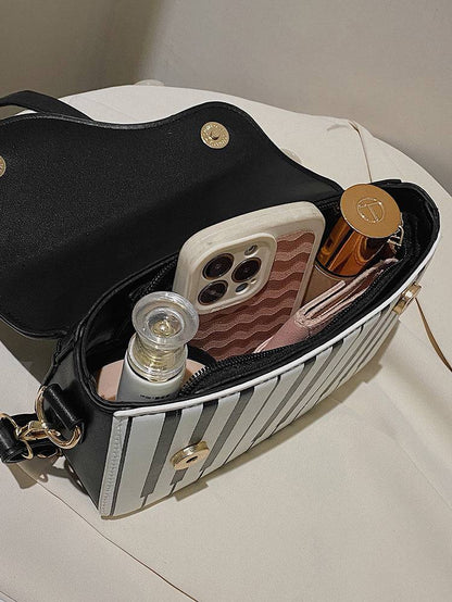 Women's Piano Print Music Embroidered Bag