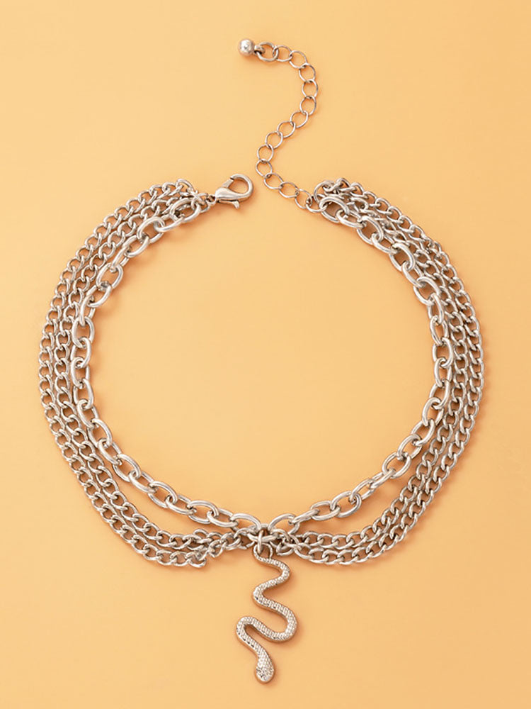 Women's Snake Ankle Bracelet