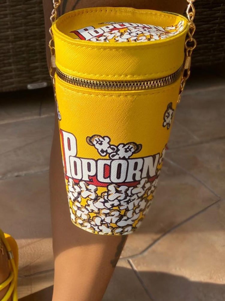 Women's Mini Popcorn Crossbody Bag