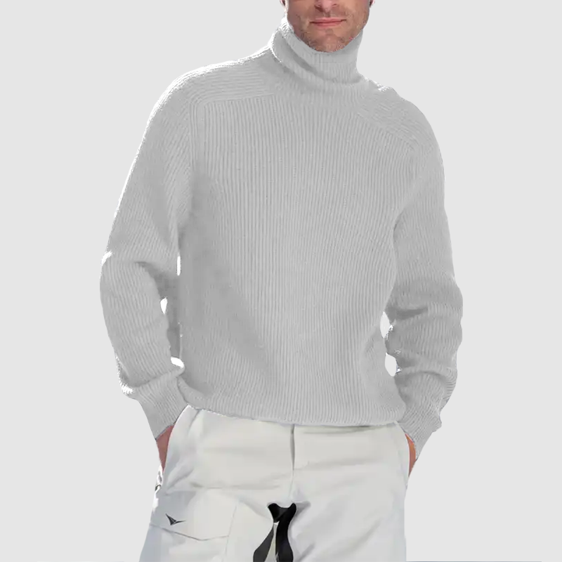 Men's Cashmere Turtleneck Sweater