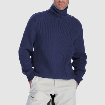 Men's Cashmere Turtleneck Sweater