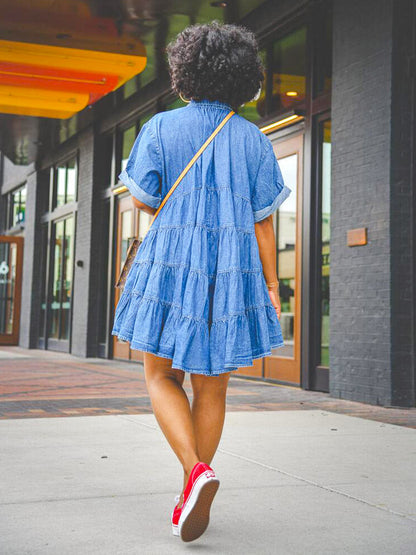 Denim Loose Fit Dress