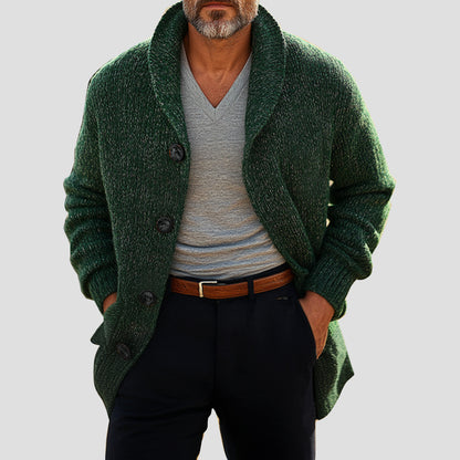 Men's Retro Simple Casual Wool Cardigan