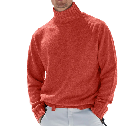 Men's Cashmere Turtleneck Sweater