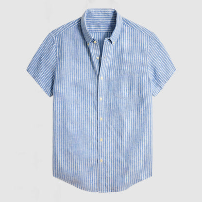 Gentleman's Oxford Cloth Striped Shirt