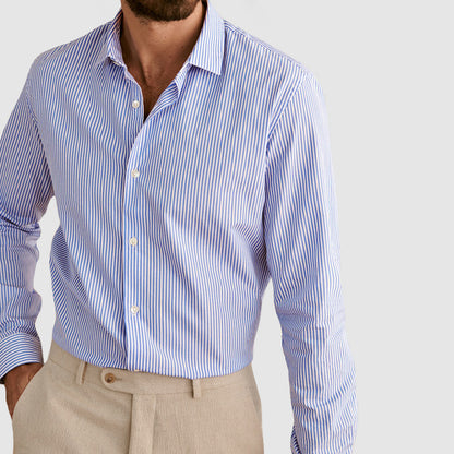 Gentleman's Cotton Everyday Striped Shirt