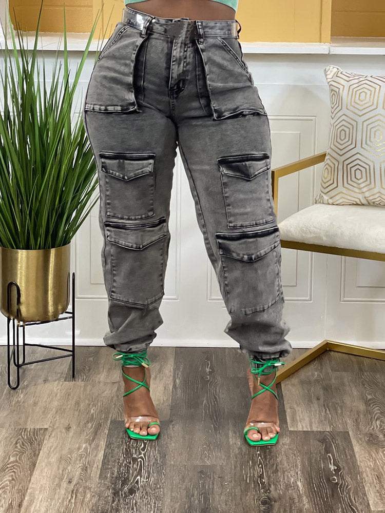 Cargo Denim Set