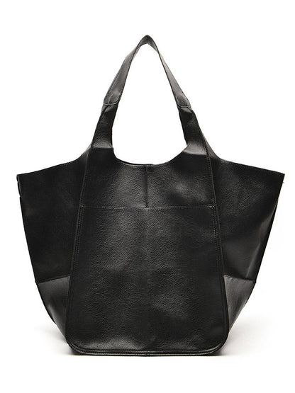 Women's Large Capacity Leather Tote