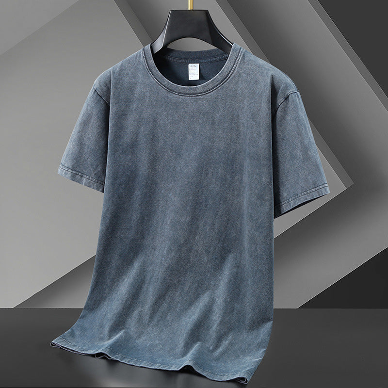 Men's Casual High Quality Cotton Washed T-Shirt