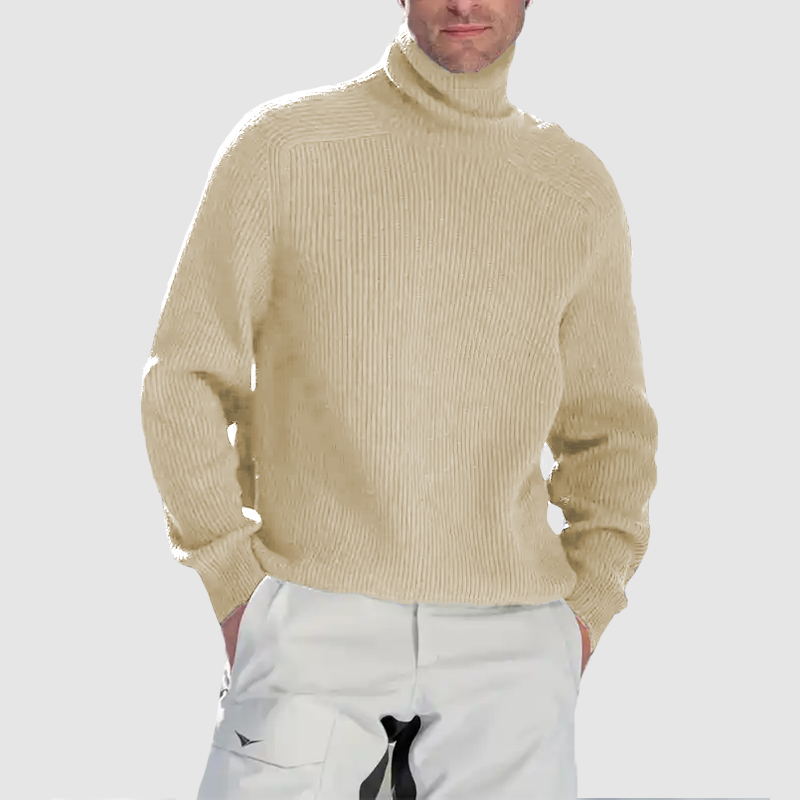 Men's Cashmere Turtleneck Sweater