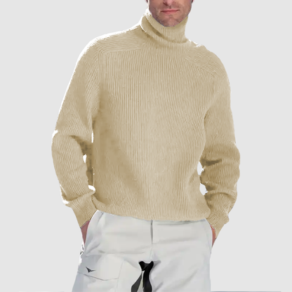 Men's Cashmere Turtleneck Sweater