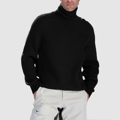 Men's Cashmere Turtleneck Sweater